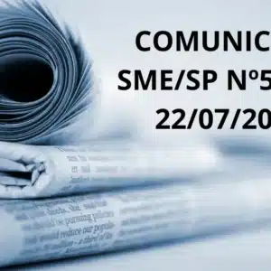 Comunicado SME/SP Nº 587 de 22/07/24 | Apoio Pedagógico (atualizado)