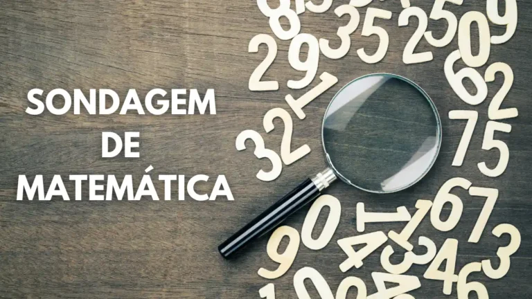 sondagem de matematica